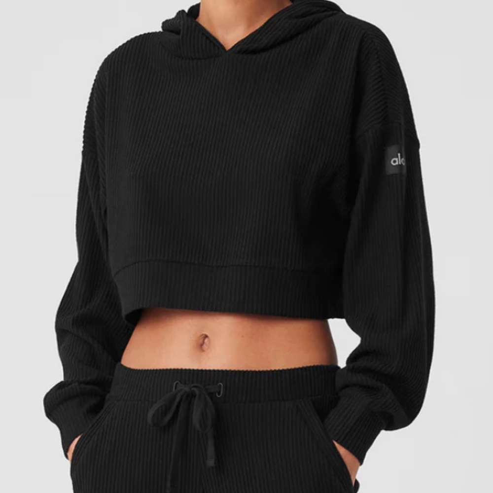 Alo Yoga Muse Hoodie | Large | Black